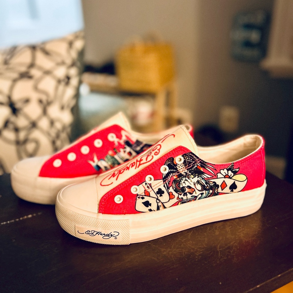 Ed Hardy women shoes size 9